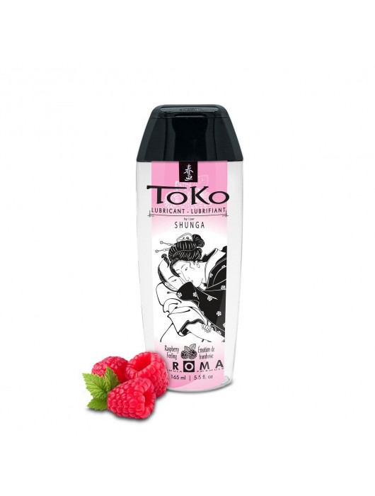 Интимная смазка TOKO Aroma Raspberry Feeling с ароматом малины - 165 мл. - Shunga - купить с доставкой в Батайске