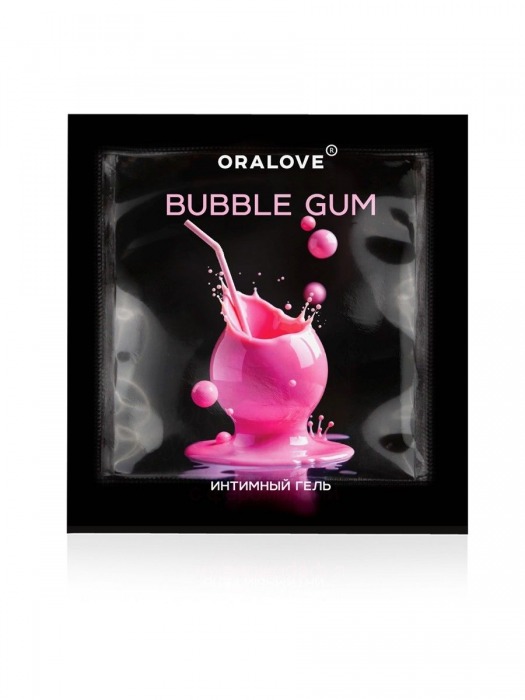 Саше съедобной оральной смазки OraLove с ароматом бабл-гам - 3 гр. - Биоритм - купить с доставкой в Батайске