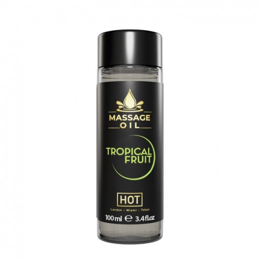 Массажное масло c ароматом тропических фруктов Massage Oil - 100 мл. - HOT - купить с доставкой в Батайске