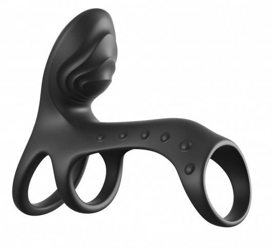 Черная насадка на пенис Ultimate Couples Cage Pro - Pipedream - в Батайске купить с доставкой