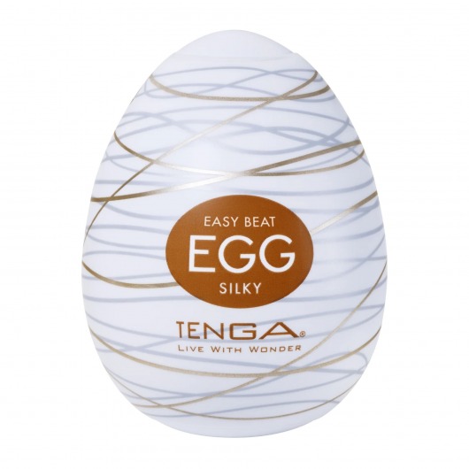 Мастурбатор-яйцо Tenga Egg Silky - Tenga - в Батайске купить с доставкой