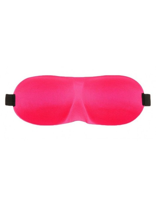 Розовая глухая маска на резинке - Sitabella - купить с доставкой в Батайске