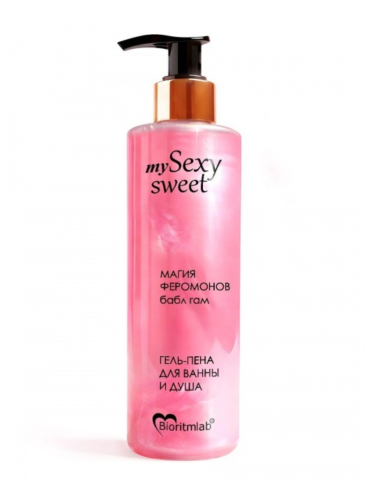Гель-пена для ванны и душа Sexy Sweet с феромонами и ароматом бабл-гам - 200 мл. -  - Магазин феромонов в Батайске