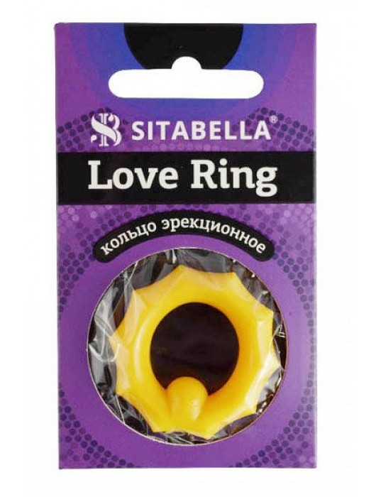 Цветное эрекционное кольцо Love Ring - Sitabella - в Батайске купить с доставкой