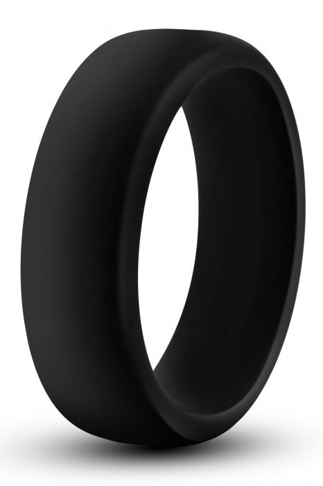 Черное эрекционное кольцо Silicone Go Pro Cock Ring - Blush Novelties - в Батайске купить с доставкой