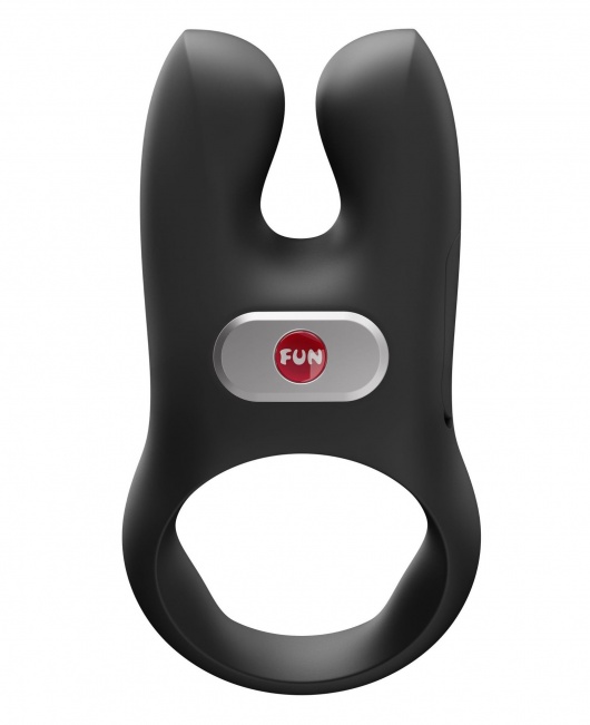 Черное эрекционное виброкольцо Nos - Fun Factory - в Батайске купить с доставкой