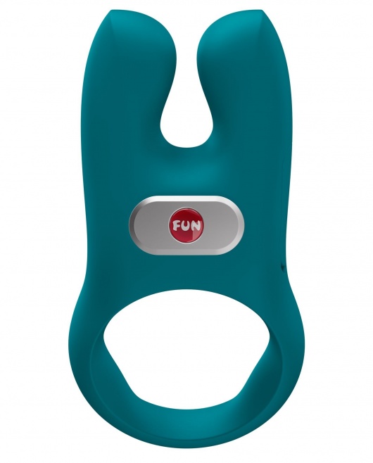 Зеленое эрекционное виброкольцо Nos - Fun Factory - в Батайске купить с доставкой