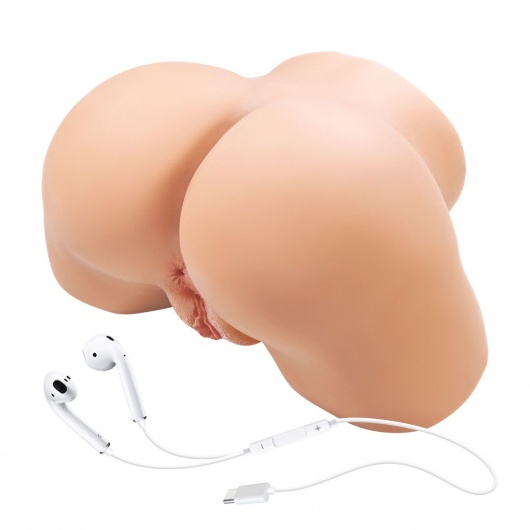 Телесный мастурбатор Olivia с 2 любовными отверстиями - Baile - в Батайске купить с доставкой