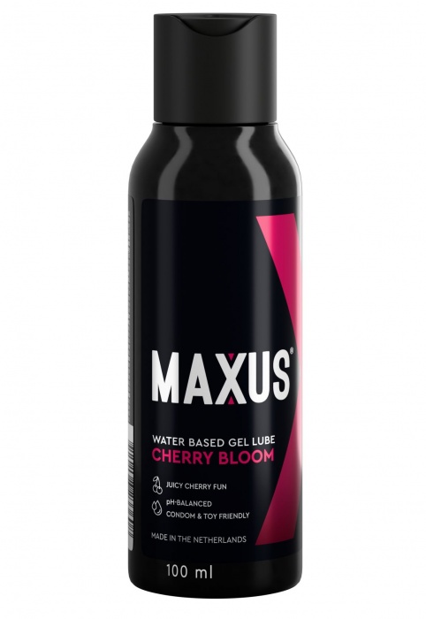 Лубрикант на водной основе MAXUS Cherry Bloom - 100 мл. - Maxus - купить с доставкой в Батайске