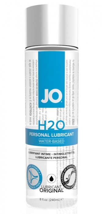 Нейтральный лубрикант на водной основе JO Personal Lubricant H2O - 240 мл. - System JO - купить с доставкой в Батайске