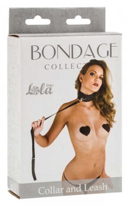 Ошейник Bondage Collection Collar and Leash One Size - Lola Games - купить с доставкой в Батайске