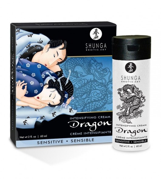 Интимный мужской крем SHUNGA DRAGON SENSITIVE - 60 мл. - Shunga - купить с доставкой в Батайске