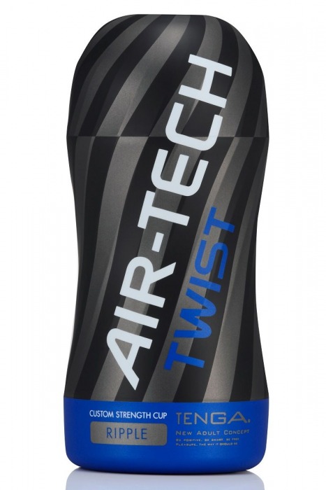 Мастурбатор с регулируемой плотностью обхвата Custom Strength CUP Twist Ripple - Tenga - в Батайске купить с доставкой