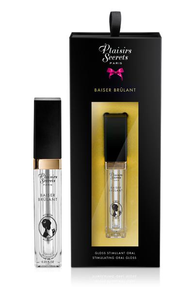Стимулирующий блеск для губ Baiser Brulant Gloss Plaisirs Secrets - 7 мл. - Plaisir Secret - купить с доставкой в Батайске