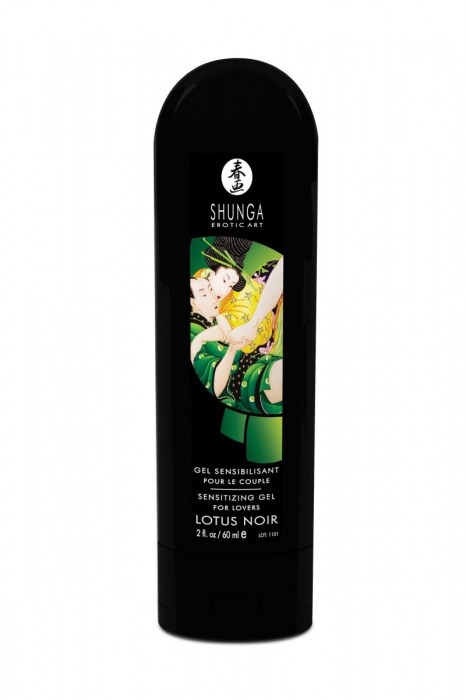 Интимный гель для пар, усиливающий наслаждение, Lotus Noir - 60 мл. - Shunga - купить с доставкой в Батайске