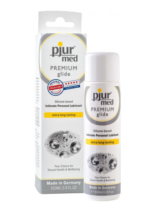 Гипоаллергенный силиконовый лубрикант pjur MED Premium glide - 100 мл. - Pjur - купить с доставкой в Батайске