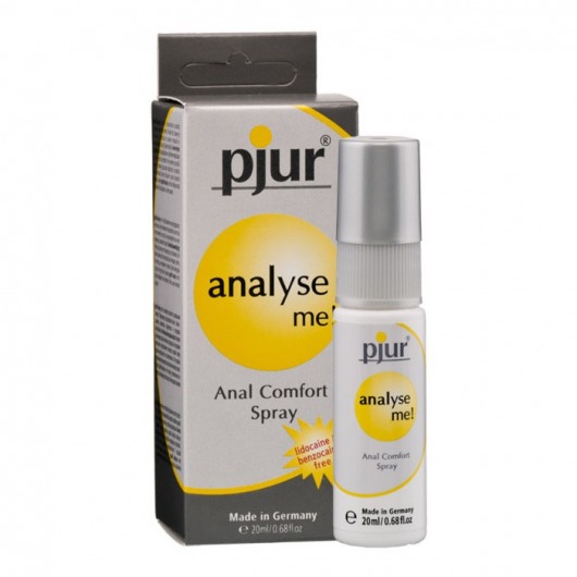 Обезболивающий анальный спрей pjur ANALYSE ME - 20 мл. - Pjur - купить с доставкой в Батайске