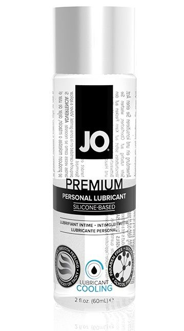 Охлаждающий лубрикант на силиконовой основе JO Personal Premium Lubricant Cooling - 60 мл. - System JO - купить с доставкой в Батайске