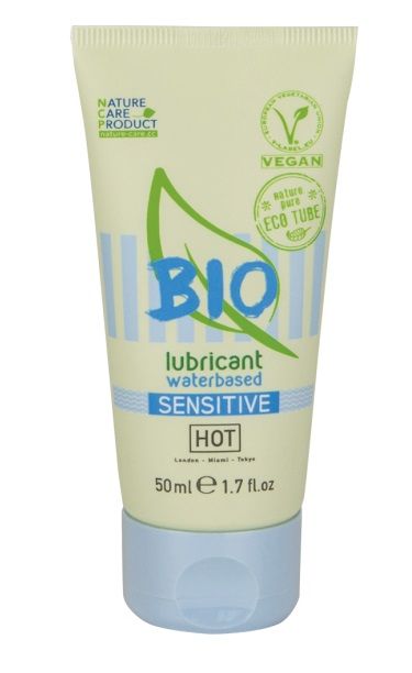 Органический лубрикант для чувствительной кожи Bio Sensitive - 50 мл. - HOT - купить с доставкой в Батайске