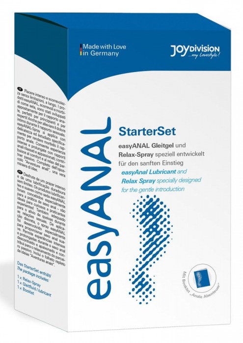 Набор лубрикантов для анального секса easyANAL Starter Set - Joy Division - купить с доставкой в Батайске