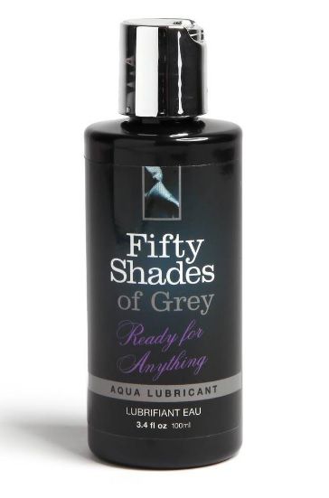 Лубрикант на водной основе Ready for Anything Aqua Lubricant - 100 мл. - Fifty Shades of Grey - купить с доставкой в Батайске