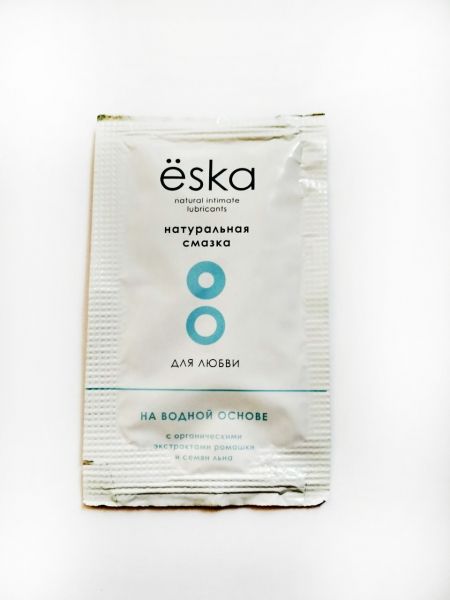 Натуральный лубрикант на водной основе Ёska - 7 мл. - Eska - купить с доставкой в Батайске