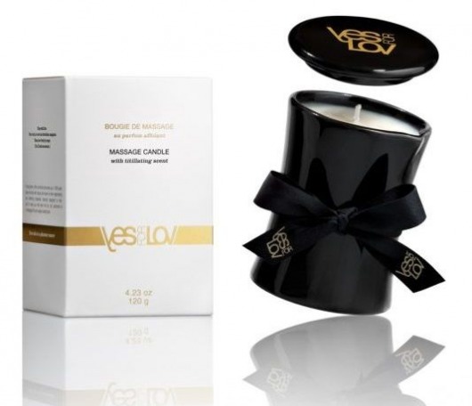 Массажная свеча Titillating Massage Candle - 120 мл. - YESforLOV - купить с доставкой в Батайске
