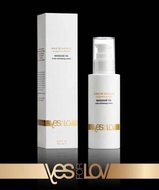 Массажное масло TITILLATING MASSAGE OIL - 100 мл. - YESforLOV - купить с доставкой в Батайске