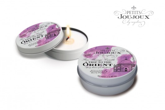 Массажная свеча Petits Joujoux Orient с ароматом граната и белого перца - 33 гр. - MyStim - купить с доставкой в Батайске