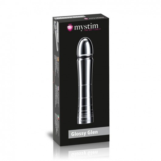 Фаллоимитатор для электростимуляции Glossy Glen Dildo - 14 см. - MyStim - купить с доставкой в Батайске