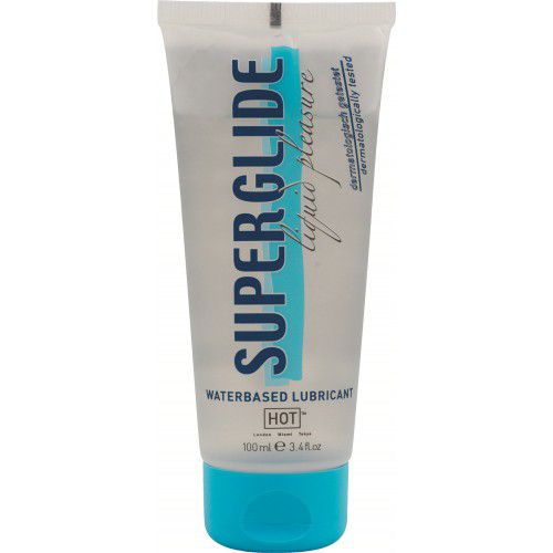 Интимная смазка на водной основе Superglide - 100 мл. - HOT - купить с доставкой в Батайске