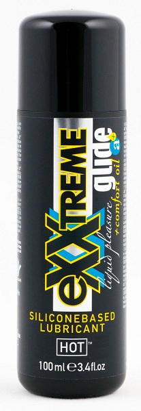 Анальная смазка на силиконовой основе Exxtreme Glide - 100 мл. - HOT - купить с доставкой в Батайске