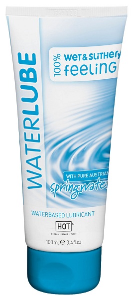 Лубрикант на основе чистой родниковой воды WaterLube - 100 мл. - HOT - купить с доставкой в Батайске
