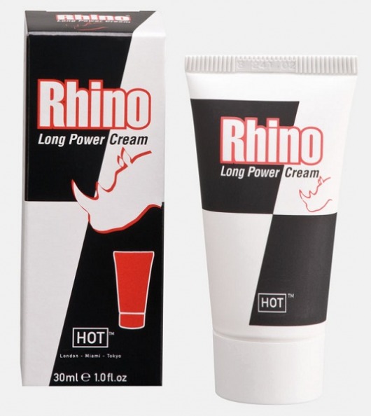 Крем-пролонгатор для мужчин Rhino - 30 мл. - HOT - купить с доставкой в Батайске