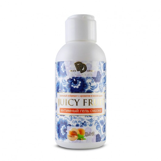 Интимный гель на водной основе JUICY FRUIT с ароматом дыни - 100 мл. - БиоМед - купить с доставкой в Батайске