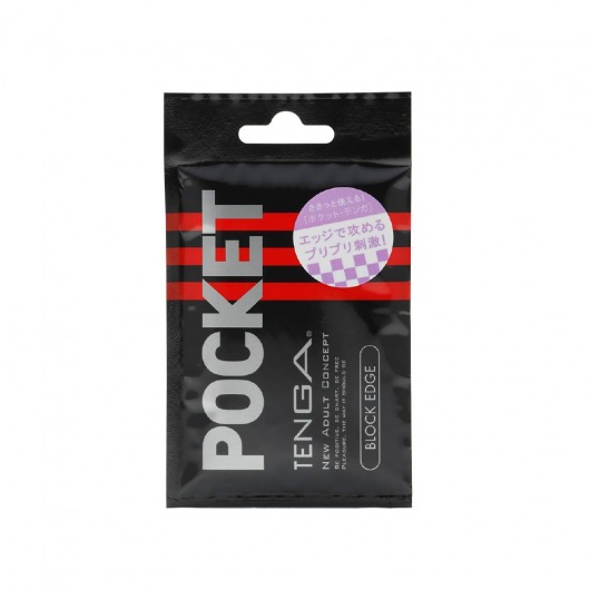 Карманный мастурбатор BLOCK EDGE - Tenga - в Батайске купить с доставкой