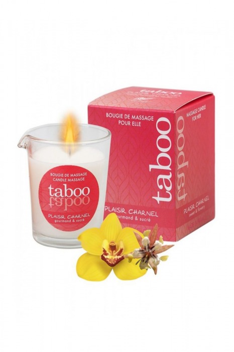 Массажное аромамасло с афродизиаками для женщин RUF Taboo Plaisir charnel - 60 гр. - RUF - купить с доставкой в Батайске