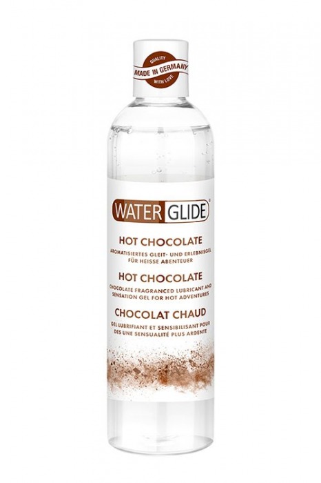 Лубрикант на водной основе с ароматом шоколада HOT CHOCOLATE - 300 мл. - Waterglide - купить с доставкой в Батайске