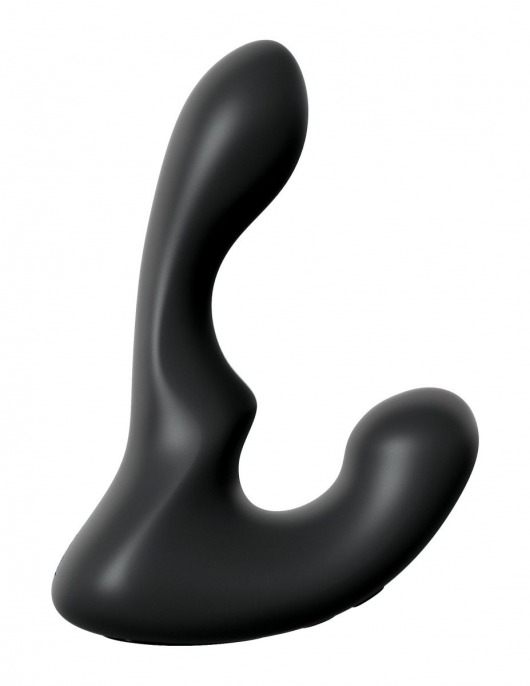 Черный анальный вибростимулятор P-Spot Milker - 14 см. - Pipedream - в Батайске купить с доставкой