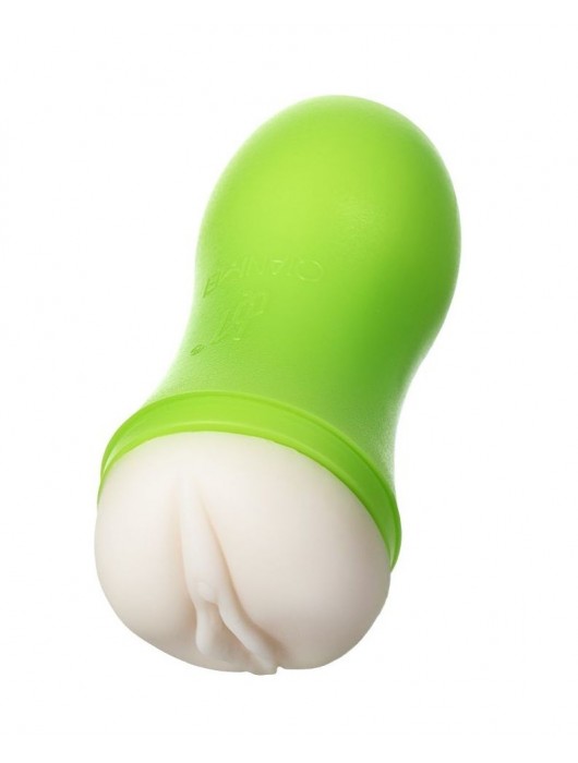 Мастурбатор-вагина A-Toys в зеленой колбе - A-toys - в Батайске купить с доставкой