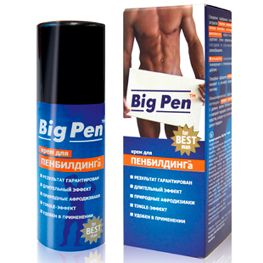 Крем Big Pen для увеличения полового члена - 50 гр. - Биоритм - в Батайске купить с доставкой