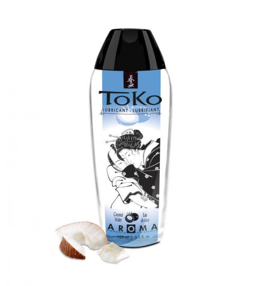 Интимный гель TOKO Cononut Water с ароматом кокоса - 165 мл. - Shunga - купить с доставкой в Батайске