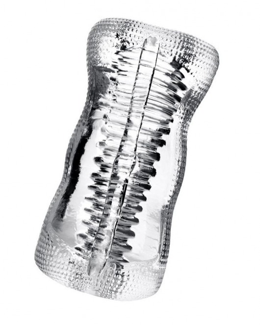 Прозрачный мастурбатор Lingam Asha - ToyFa - в Батайске купить с доставкой