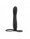 Черная насадка на пенис для двойной стимуляции Mojo BlackJack - 15 см. - Seven Creations - в Батайске купить с доставкой