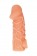 Телесная закрытая насадка с венками Cock Sleeve Size S - 13,8 см. - KOKOS - в Батайске купить с доставкой Телесная закрытая насадка с венками Cock Sleeve Size S - 13,8 см. - KOKOS - в Батайске купить с доставкой