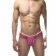 Мужские розовые трусы-тонги с оборками - La Blinque купить с доставкой Мужские розовые трусы-тонги с оборками - La Blinque купить с доставкой