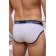 Белые мужские трусы-брифы с вырезом - Darkzone купить с доставкой