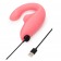 Розовый вибромассажер для двойной стимуляции Womanizer Blend - Womanizer купить в Батайске с доставкой в Orgasmix.ru Розовый вибромассажер для двойной стимуляции Womanizer Blend - Womanizer