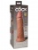 Карамельный вибратор-реалистик 8 Vibrating Silicone Dual Density Cock - 22 см. - Pipedream купить в Батайске с доставкой в Orgasmix.ru Карамельный вибратор-реалистик 8 Vibrating Silicone Dual Density Cock - 22 см. - Pipedream